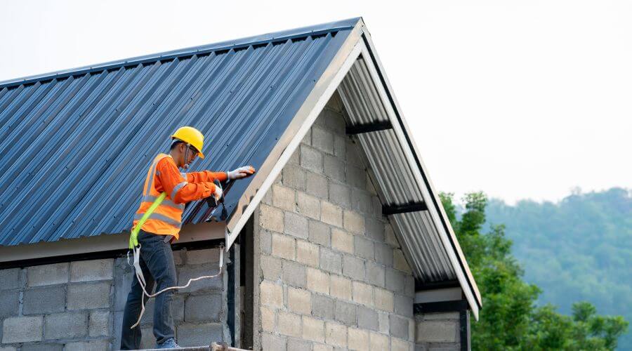 Professional gutter cleaning in Dickerson Run, PA